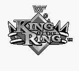 WWF King of the Ring (Japan) Title Screen